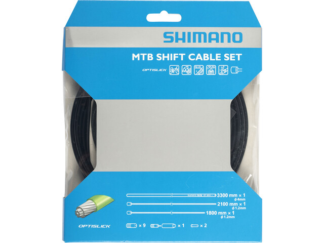 Kit cables derailleurs  SHIMANO MTB OPTISLICK